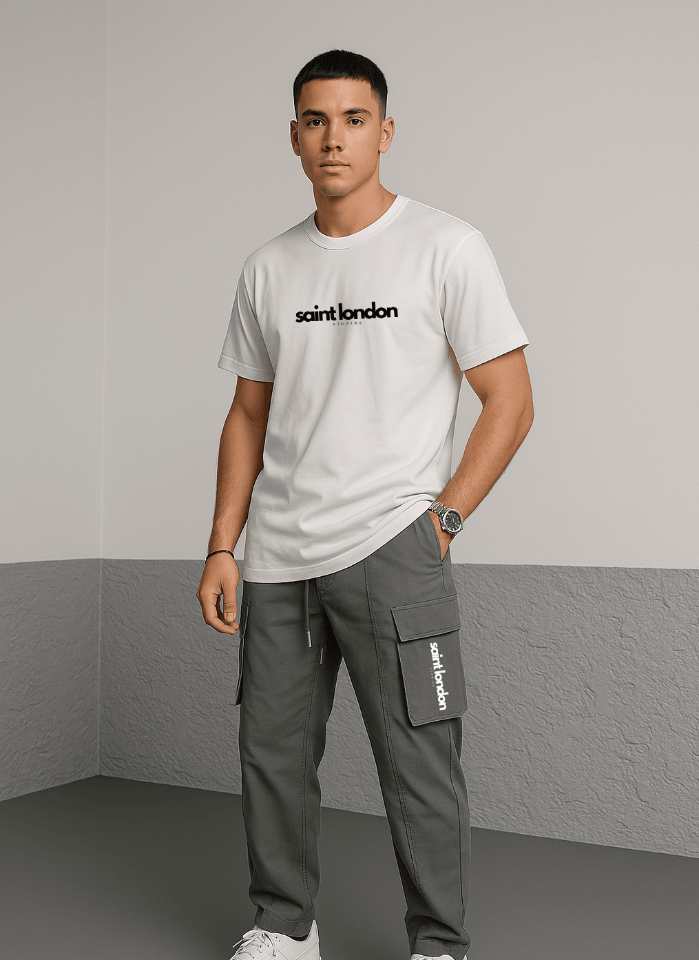 Cargo pants x saint london studios - Saint London Studios