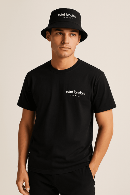 Plain foldable sun hat x saint london studios - Saint London Studios