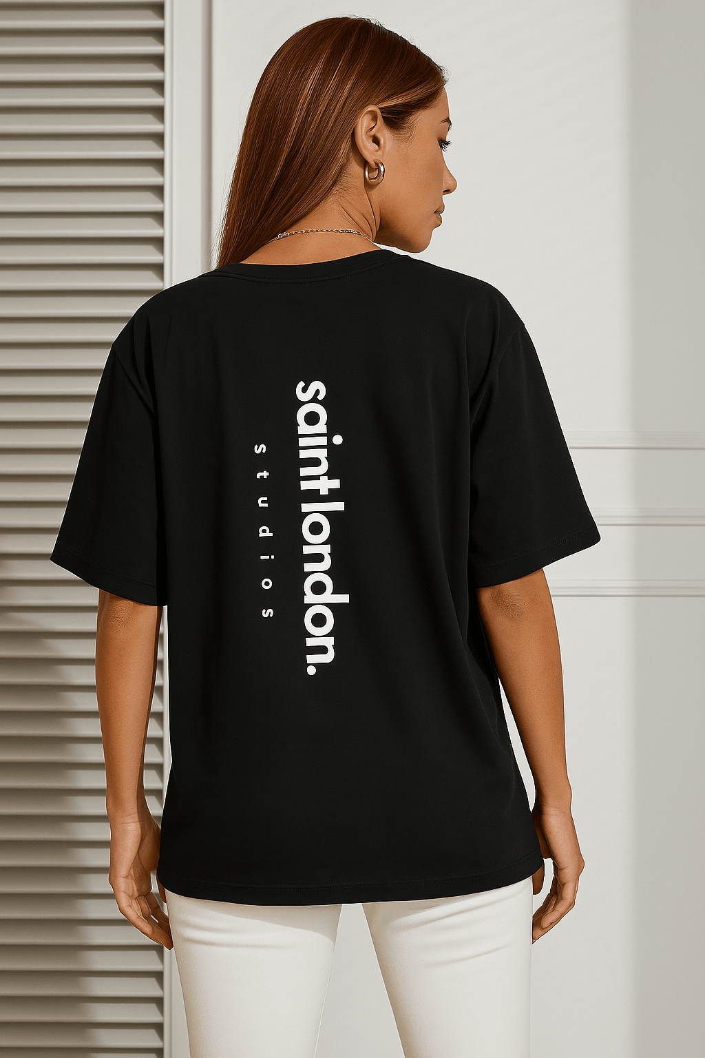 Loose-Fitting Drop-Shoulder T-Shirt by Saint London Studios - Stylish Casual Wear - Saint London Studios