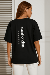 Loose-Fitting Drop-Shoulder T-Shirt by Saint London Studios - Stylish Casual Wear - Saint London Studios
