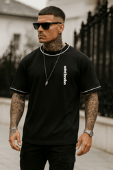 Drop Shoulder T-Shirt - Collaboration with Saint London Studios for Stylish Comfort - Saint London Studios