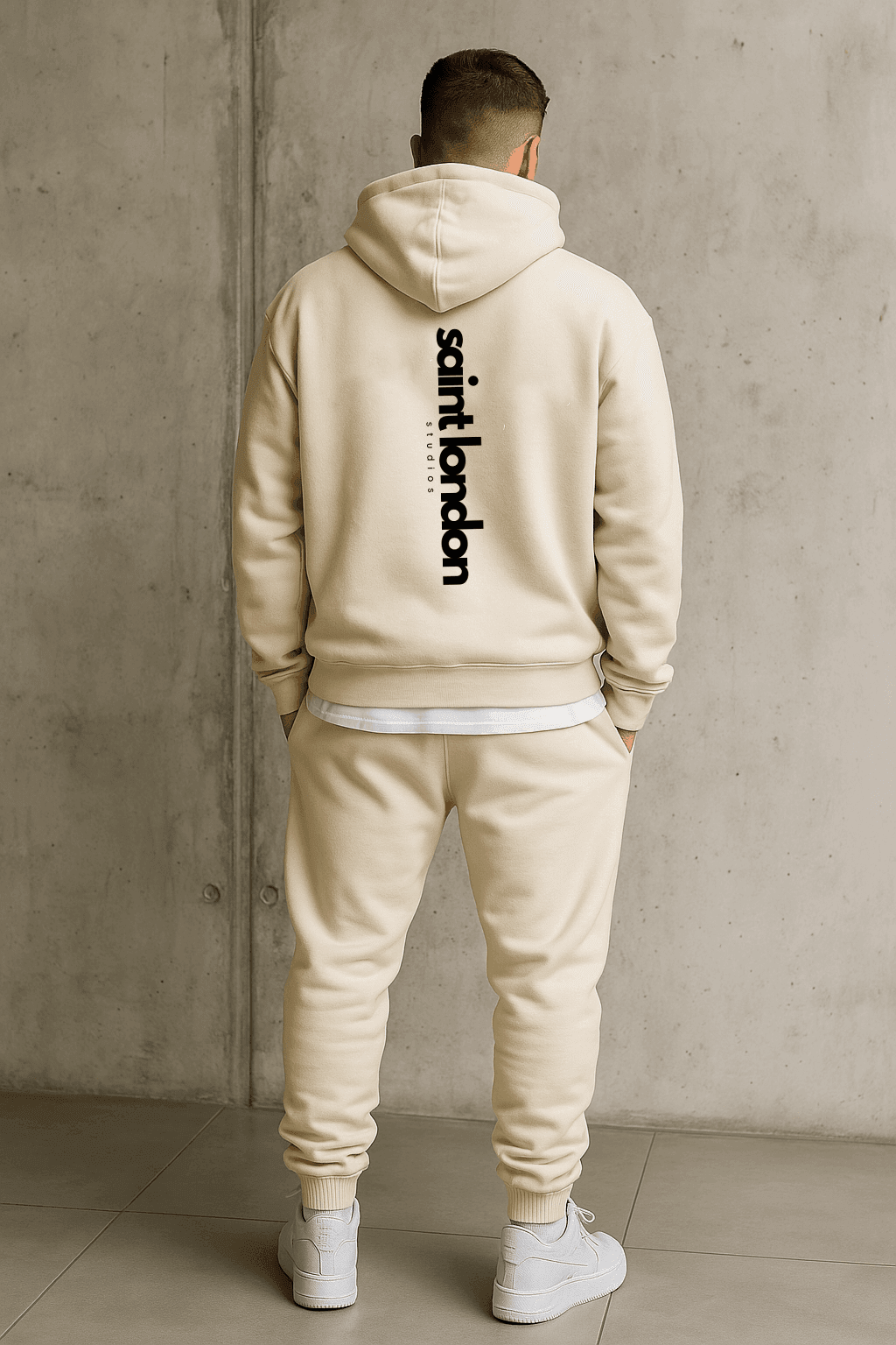 Saint London Studios Tracksuit Beige - SL1 Classic Tracksuit - Saint London Studios