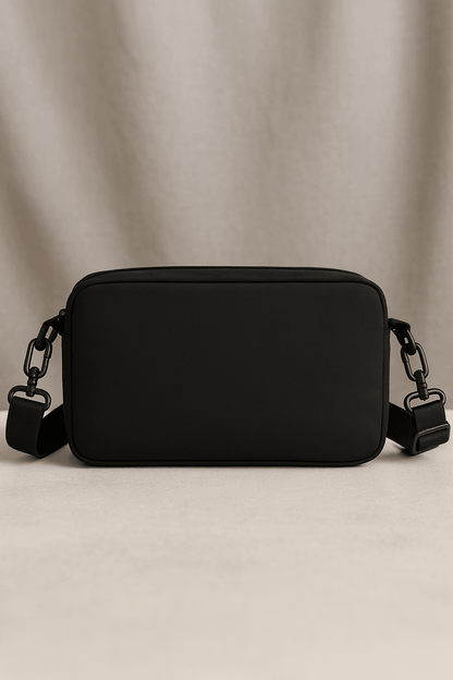 Square polyester bag with front pocket x saint london studios - Saint London Studios